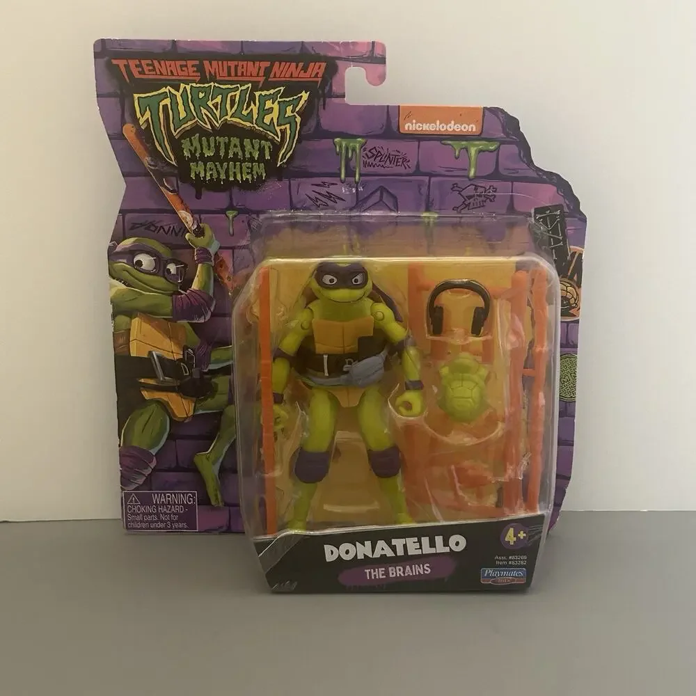 Teenage Mutant Ninja Turtles Mutant Mayhem Donatello and Turtle Tots Figures